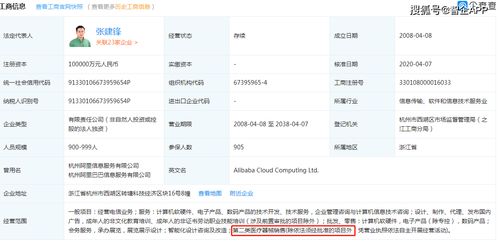阿里巴巴低調布局二類醫療器械網絡技術開發 科技巨頭的醫療健康新賽道
